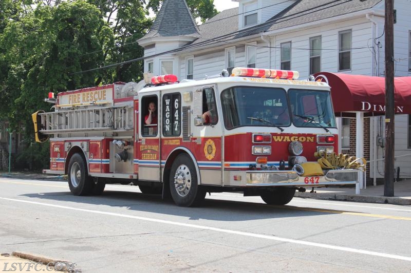 This piece, now owned and operated by the West End Fire co. in Sheridan, PA, is the former E-203. Donated to their Members by The Officers and members Of LSVFC in 2014, Photo courtesy of WEFC https://www.facebook.com/West-End-Fire-Company-3-Sheridan-1339668659383916/
